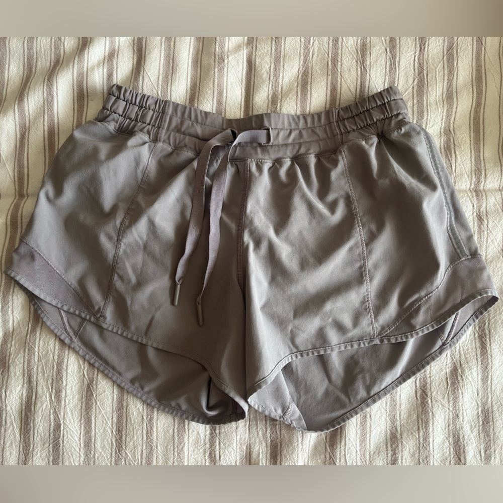 LuLuLemon Grey Women Workout Shorts